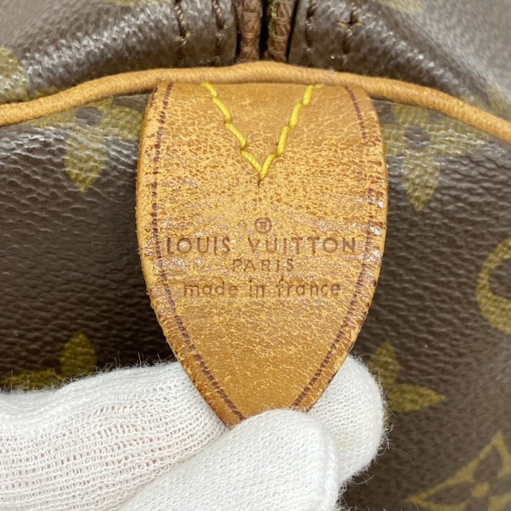 LOUIS VUITTON Authentic Brown Monogram Keepall 50 Boston Bag - Picture 5 of 11